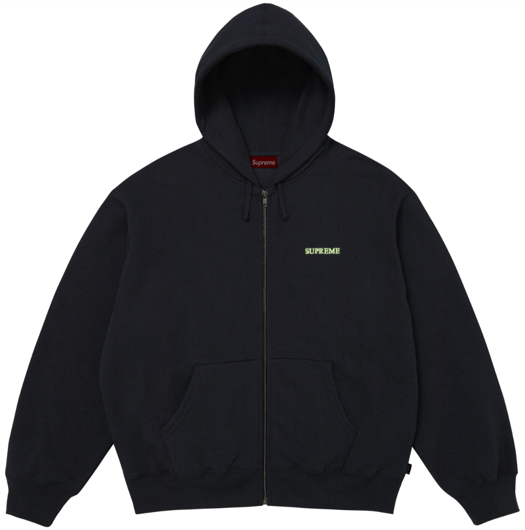 Box Logo Zipper Hoodie
