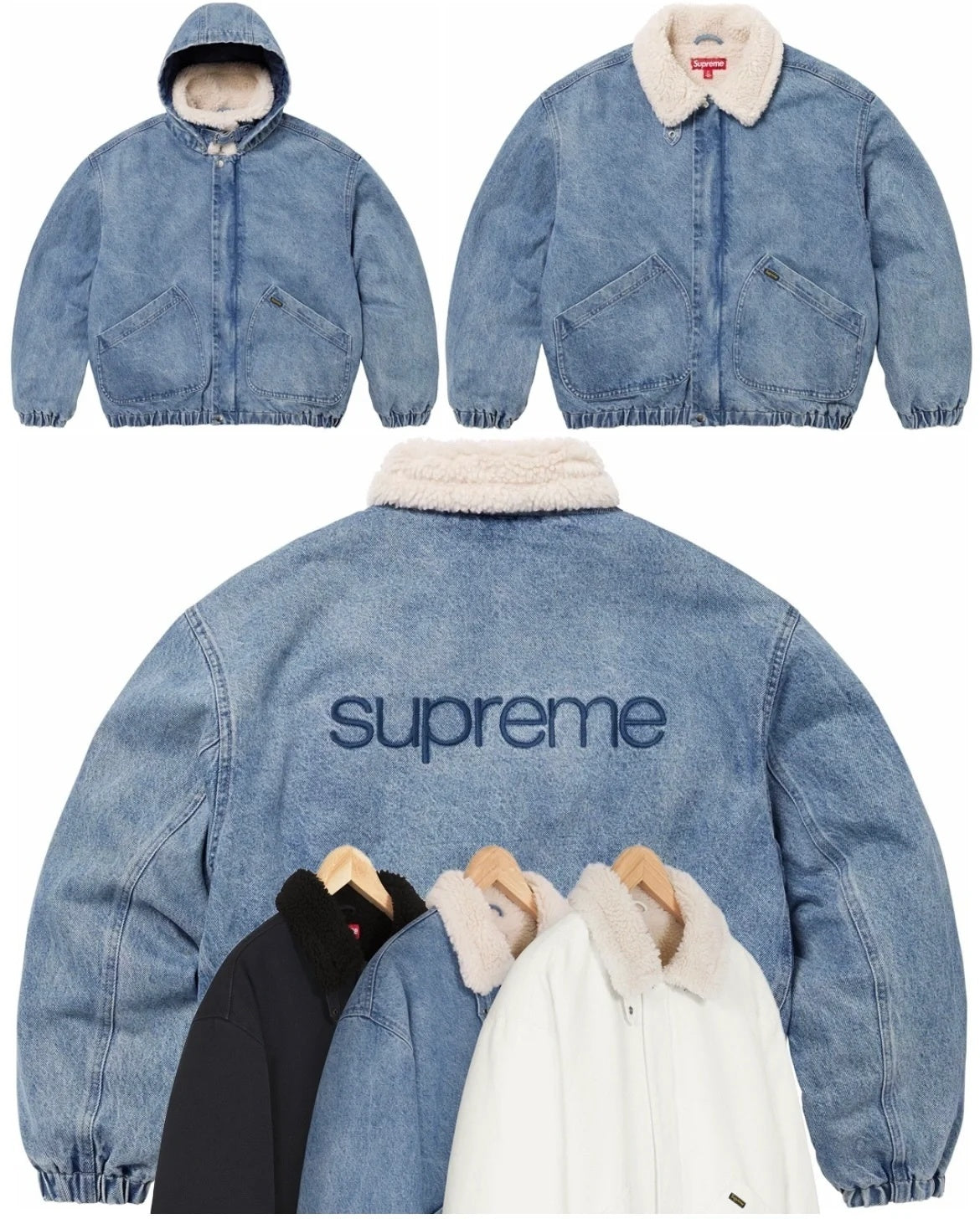 Box Logo Bomber Jacket