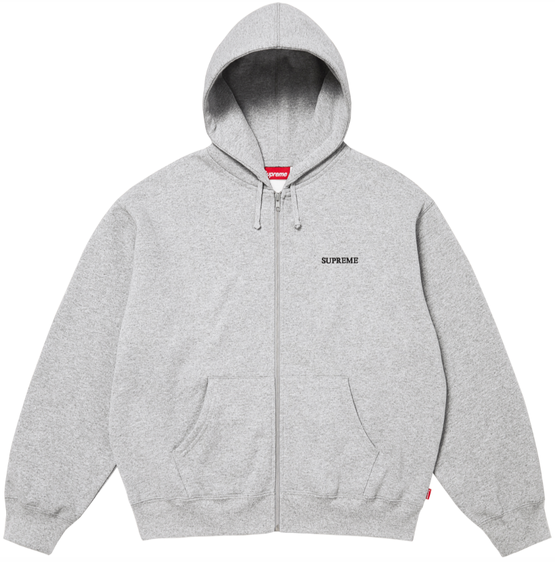 Box Logo Zipper Hoodie