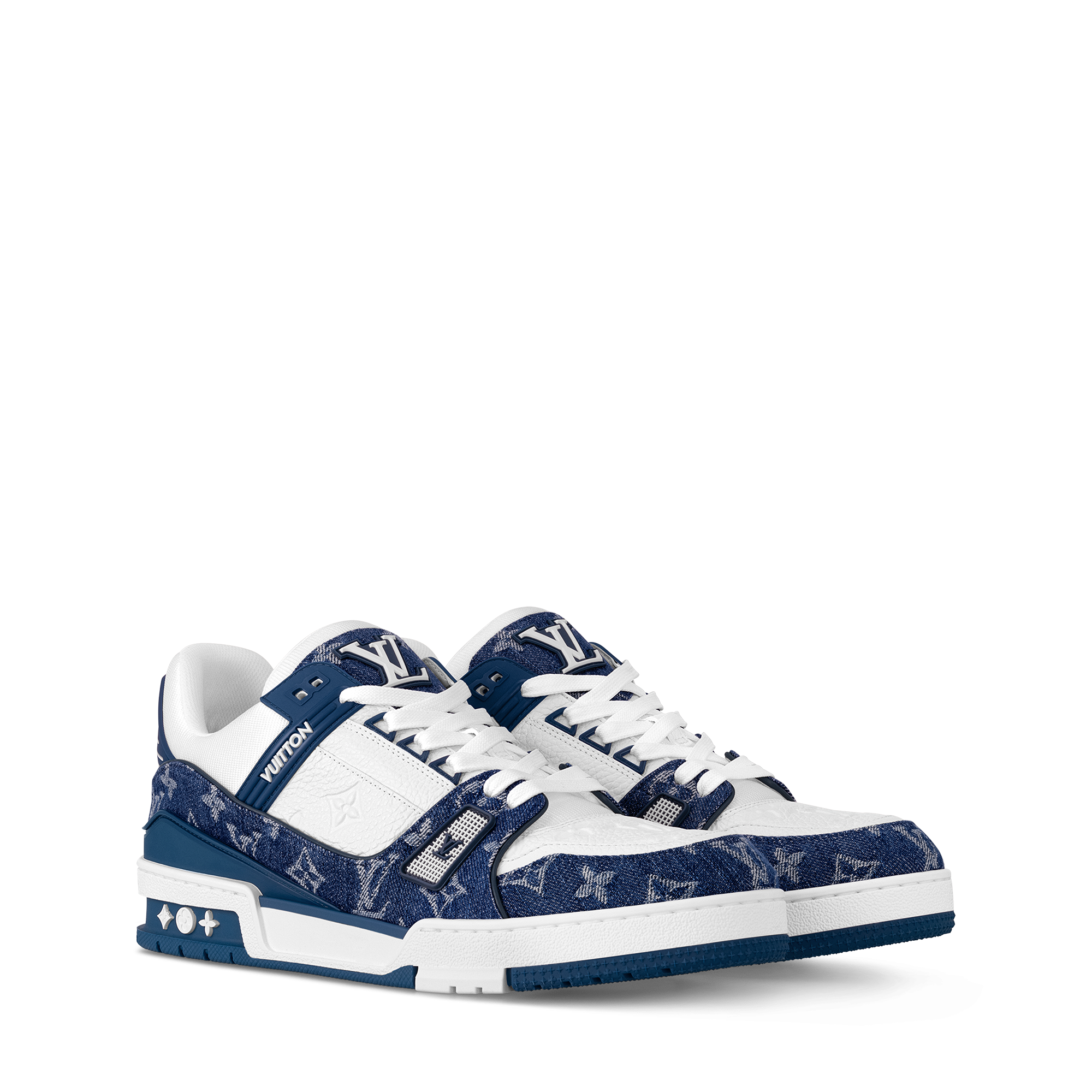 LV Trainer Blue Denim